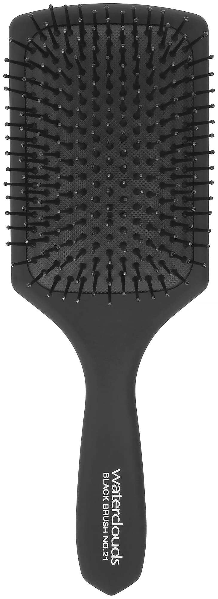 Waterclouds Black Brush 21 Large Paddle