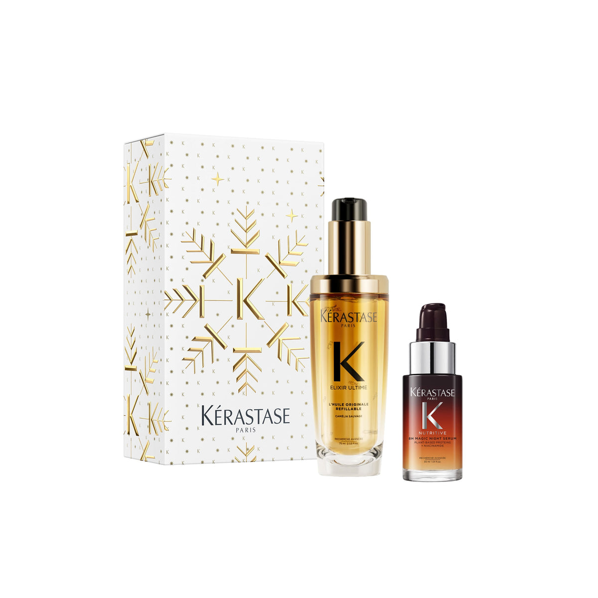 Kérastase Iconics Elixir 8H Duo Gjafasett