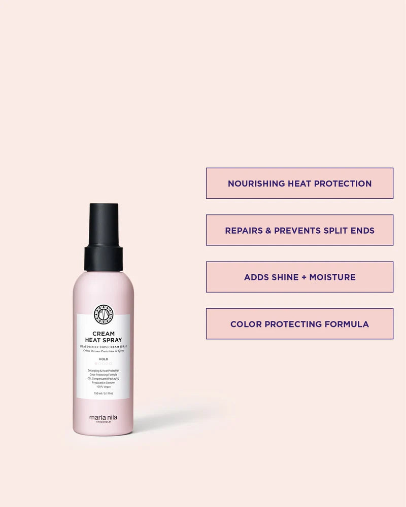 Maria nila cream heat spray