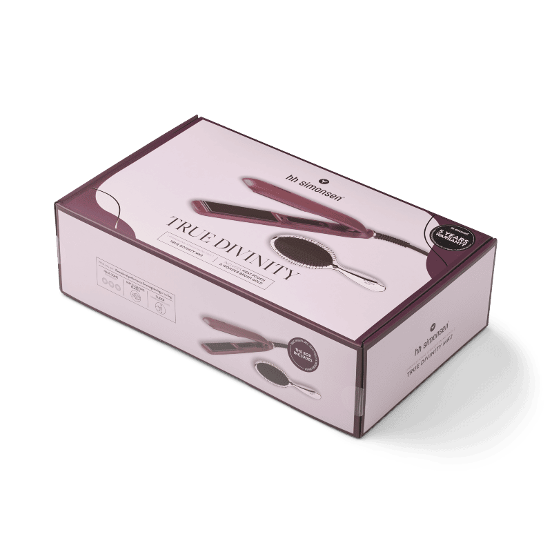 HH Simonsen True Divinity Huckleberry Sléttujárn w/Wonder brush