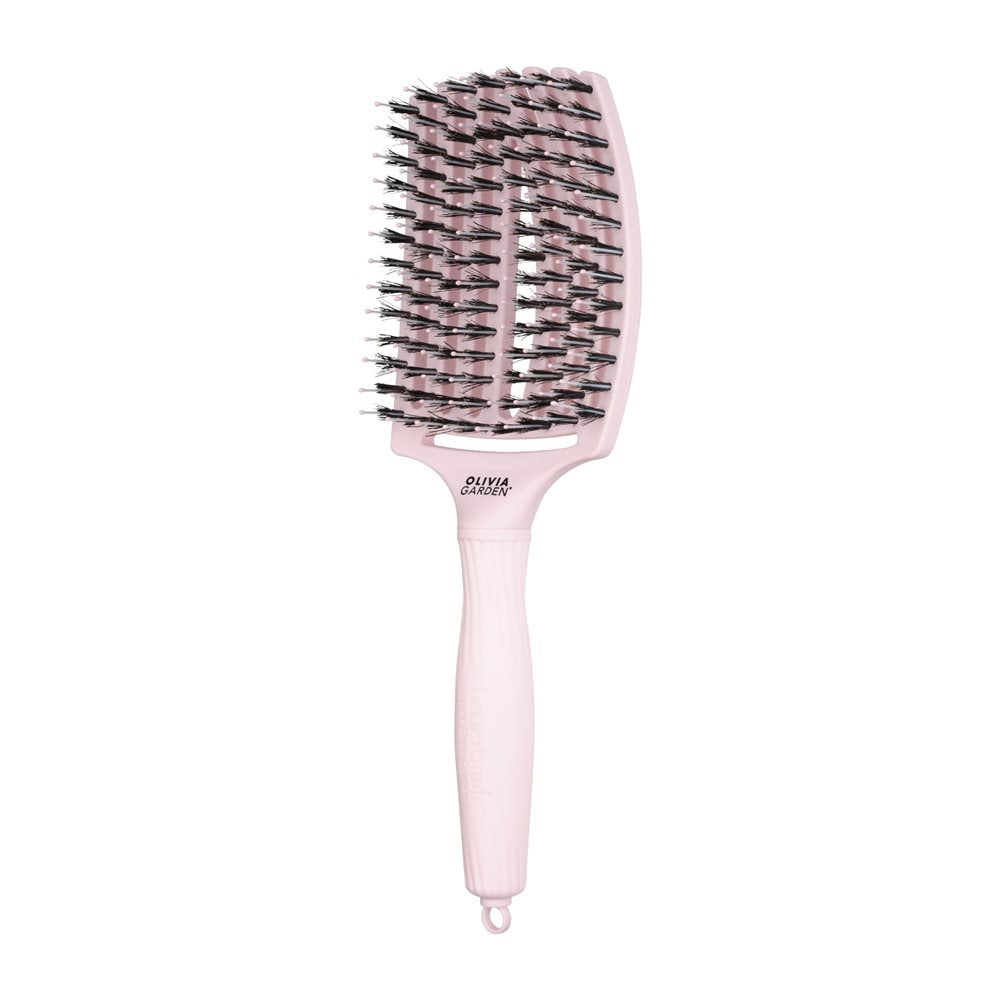 Olivia Garden Fingerbrush Large Bleikur