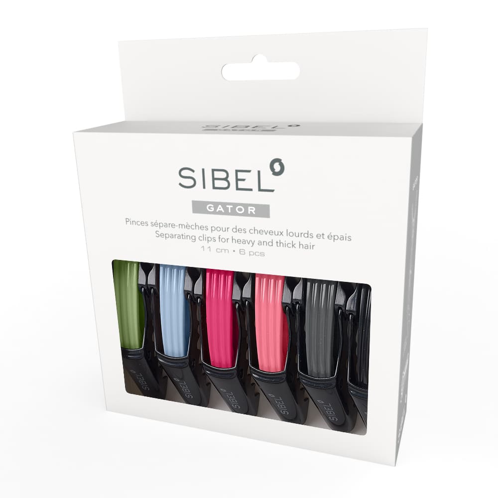 Sibel Hárklemmur Krabba 11cm Litað 6stk