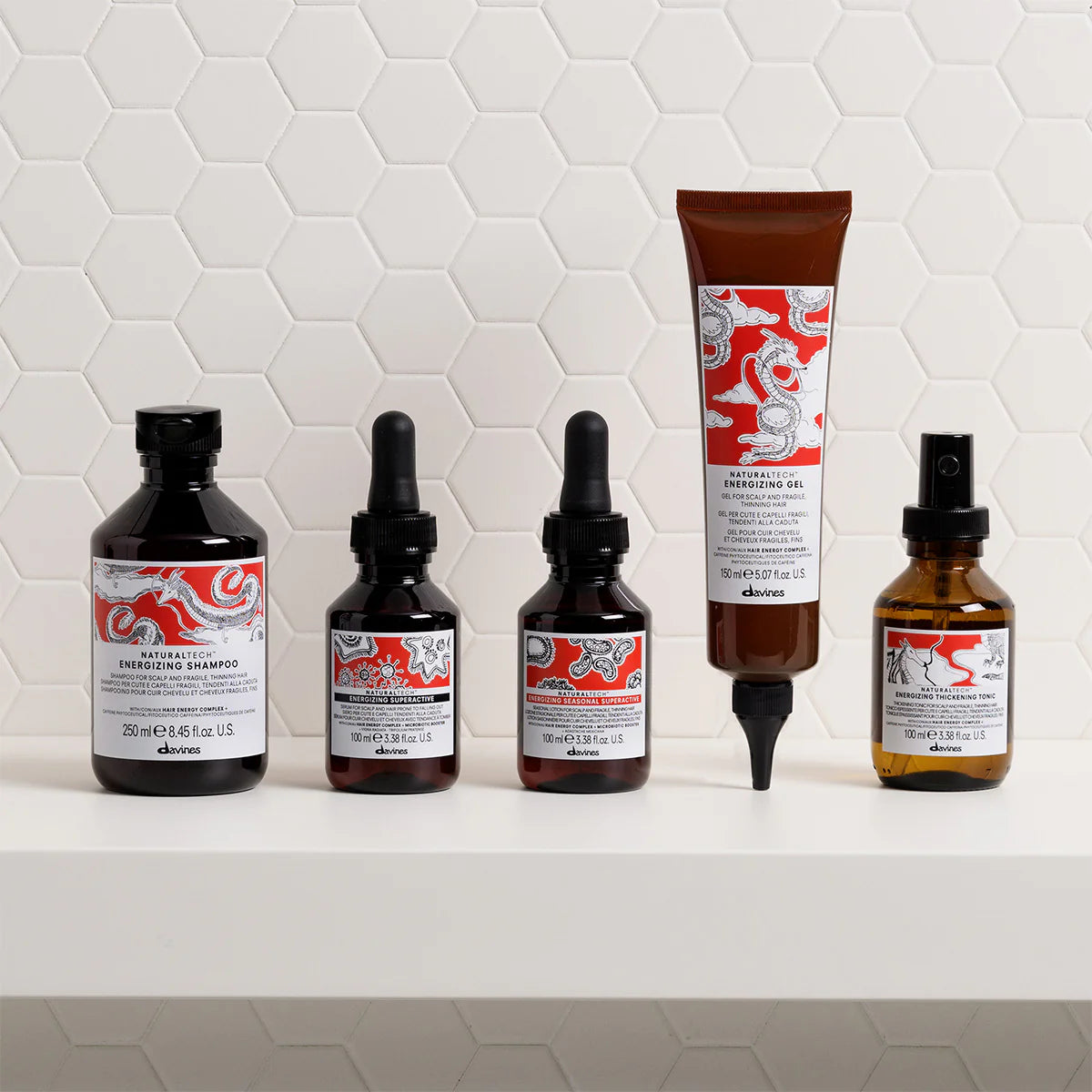 Davines Energizing Gel - Treatment gel for thinning hair -150ml