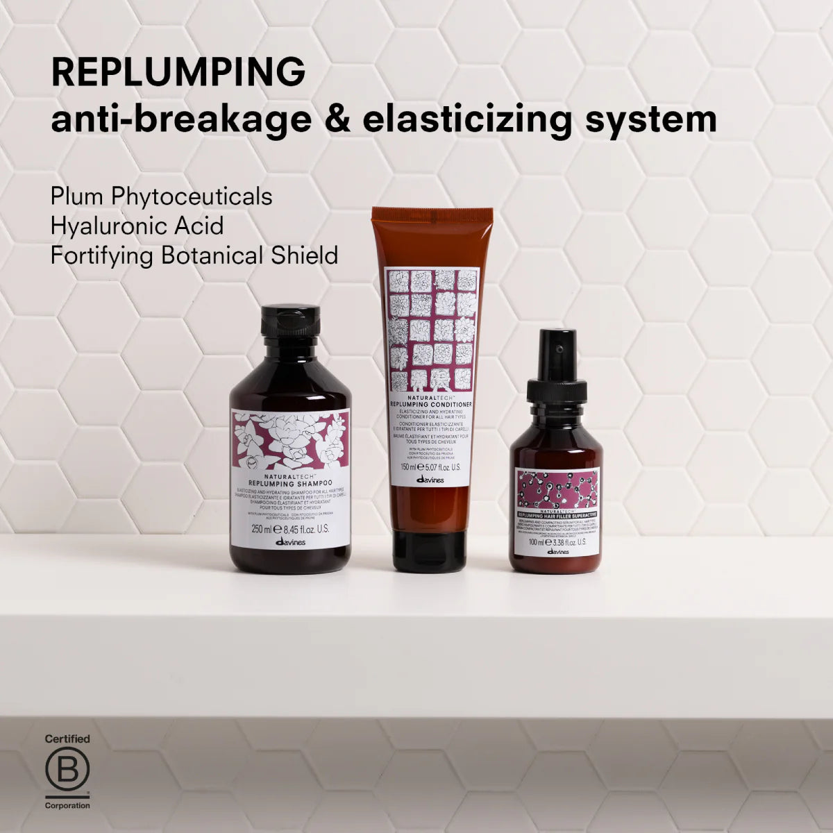 Davines Repumpling Hair Filler Superactive hárnæring