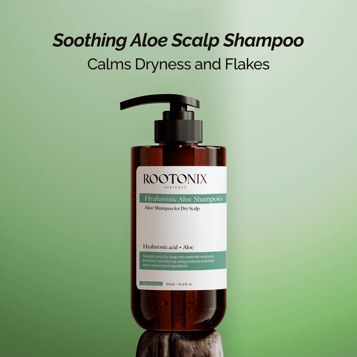 ROOTONIX Hyaluronic Aloe Sjampó
