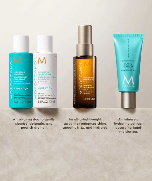 Moroccanoil Travel Kit Hydration Gjafasett