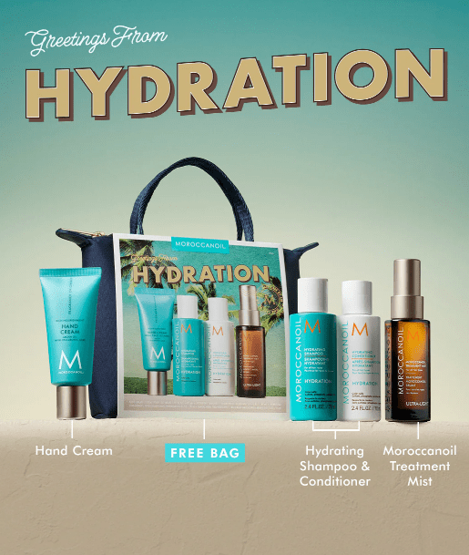 Moroccanoil Travel Kit Hydration Gjafasett