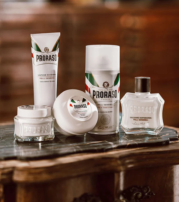 Proraso Shaving Cream Tube for Sensitive Green Tea