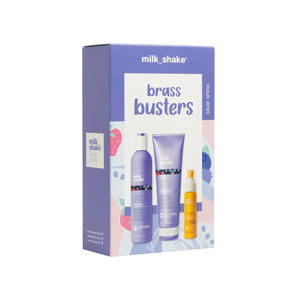 Milk Shake Brass Busters Silver Shine Gjafasett