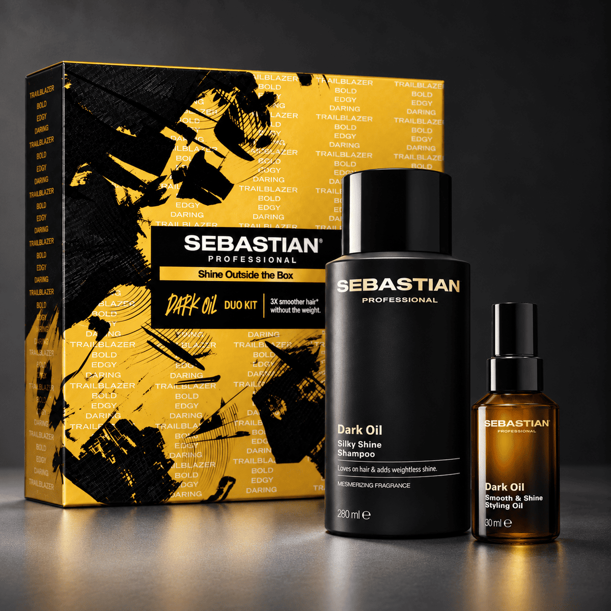 Sebastian Professional Dark Oil Gjafasett