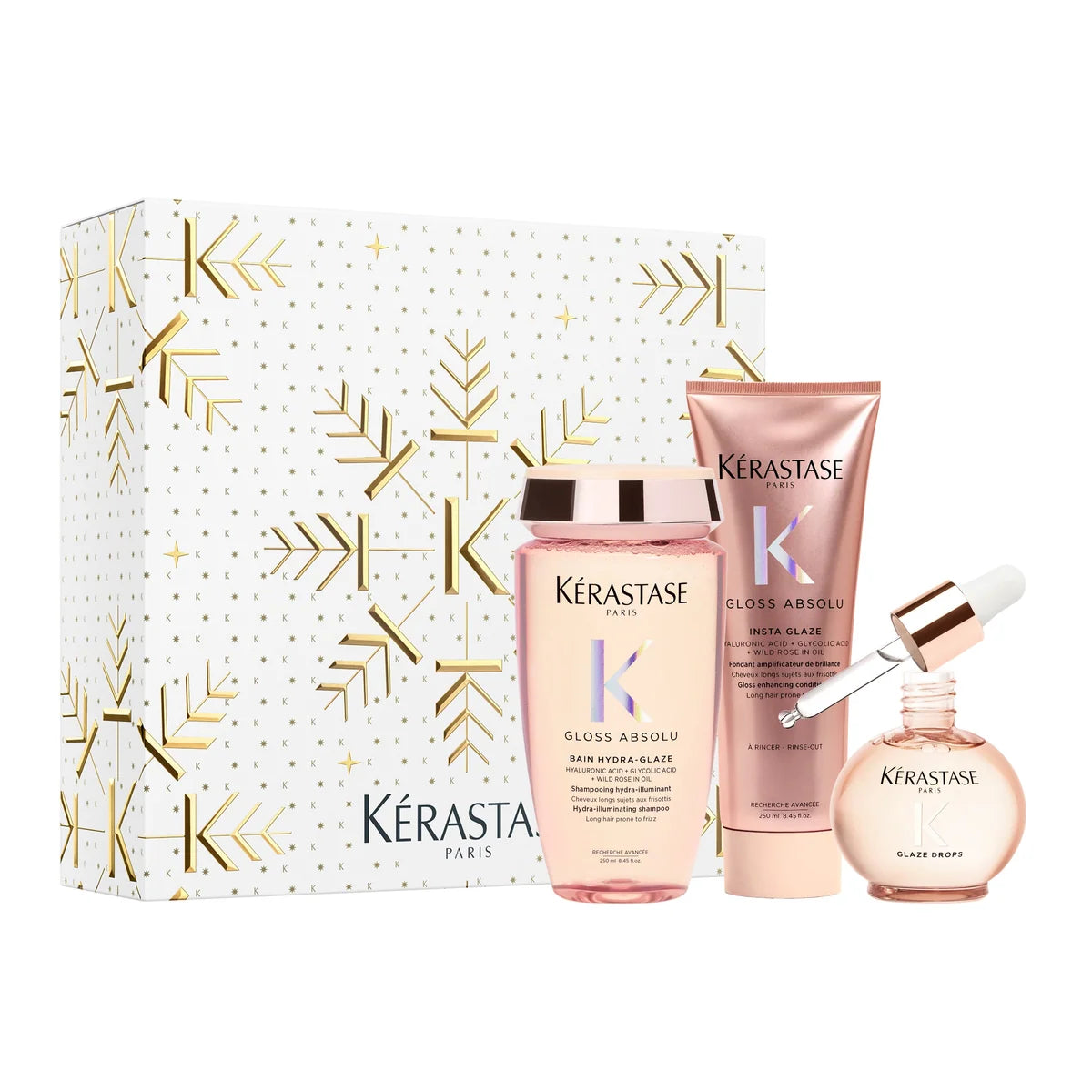 FORSALA Kérastase Iconic Gloss Absolu Trio Holiday Gjafasett