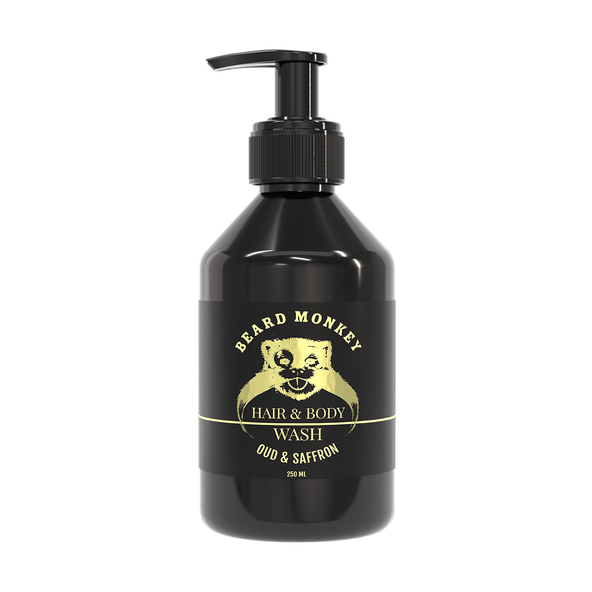 Beard Monkey Hair & Body Wash Oud & Saffron