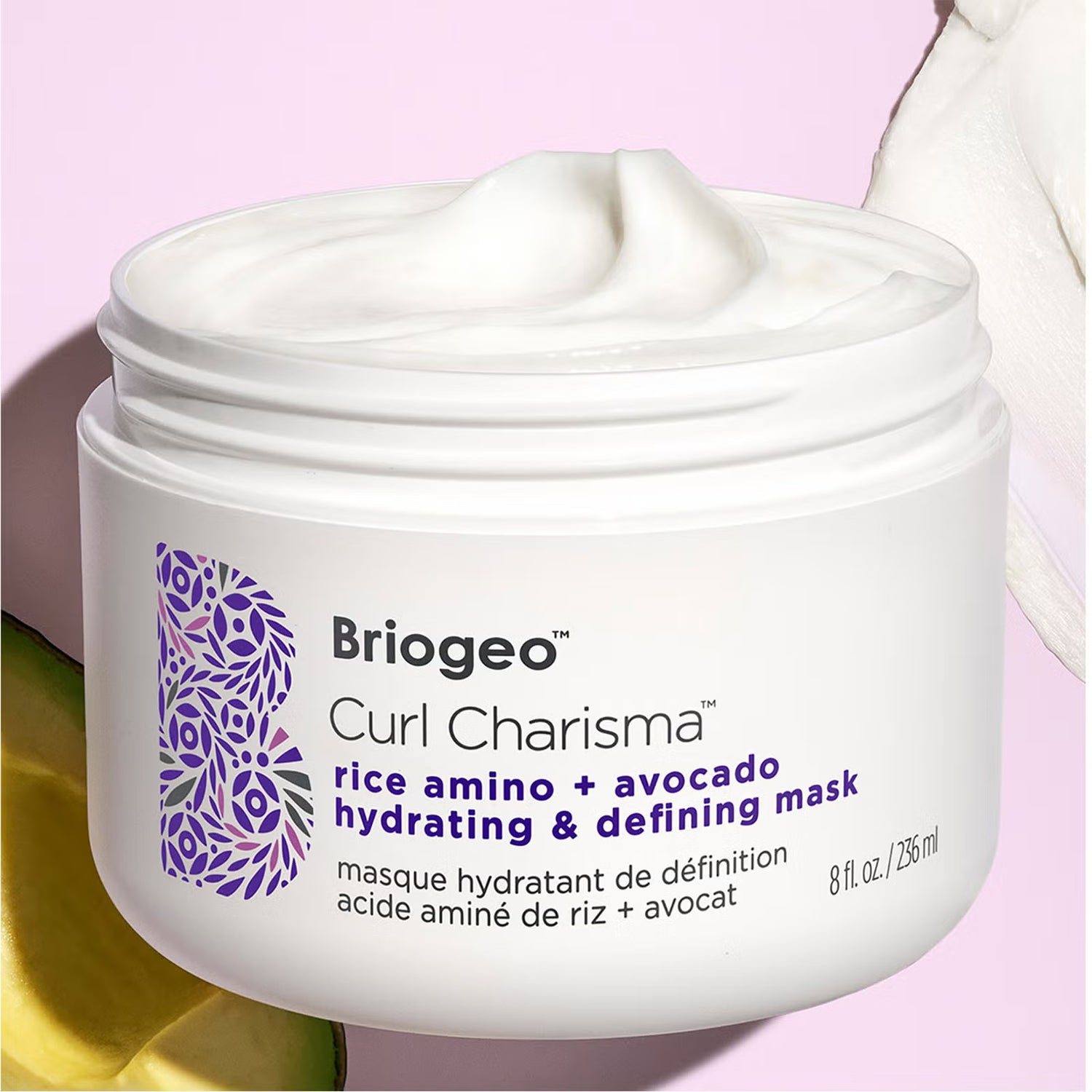 Briogeo Curl Charisma Rice Amino + Avocado Hydrating & Defining Djúpnæring