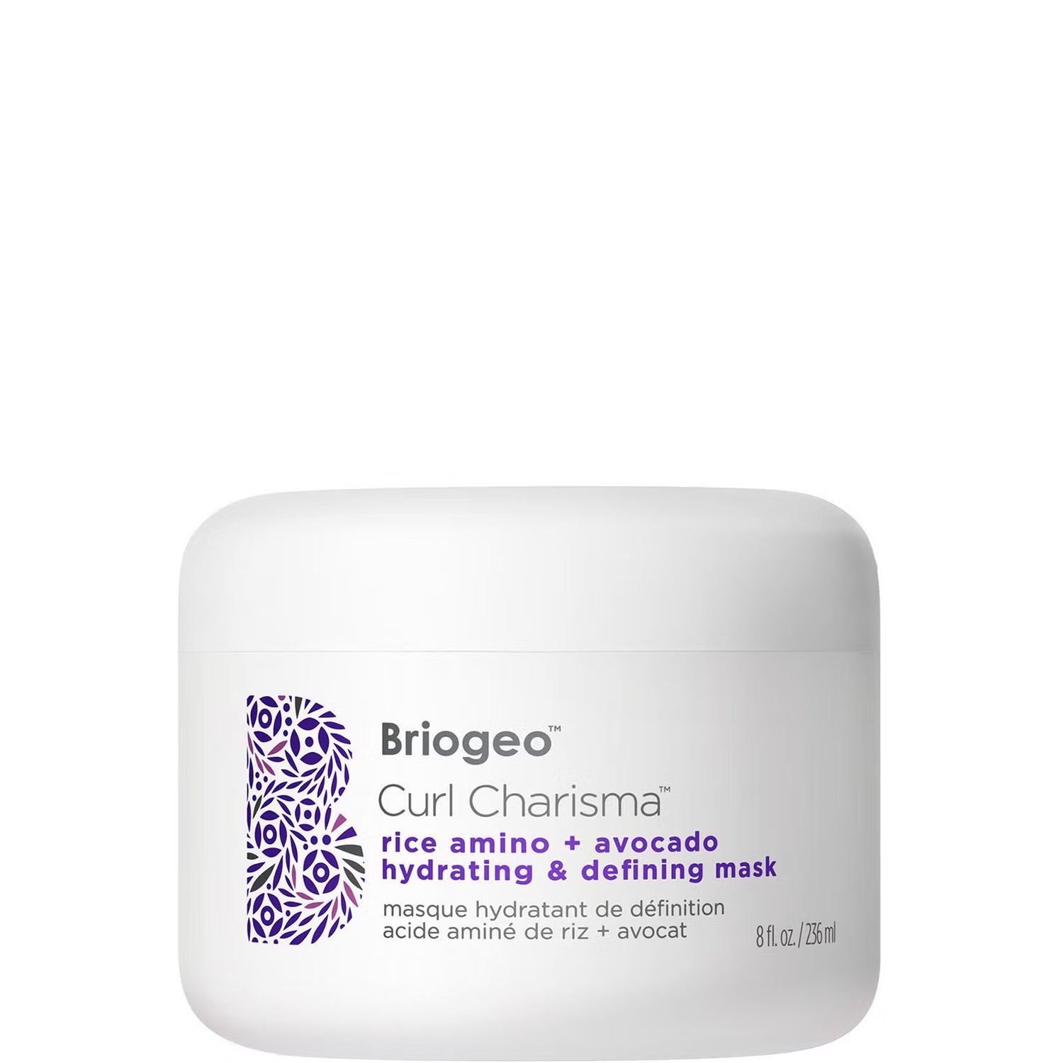 Briogeo Curl Charisma Rice Amino + Avocado Hydrating & Defining Djúpnæring