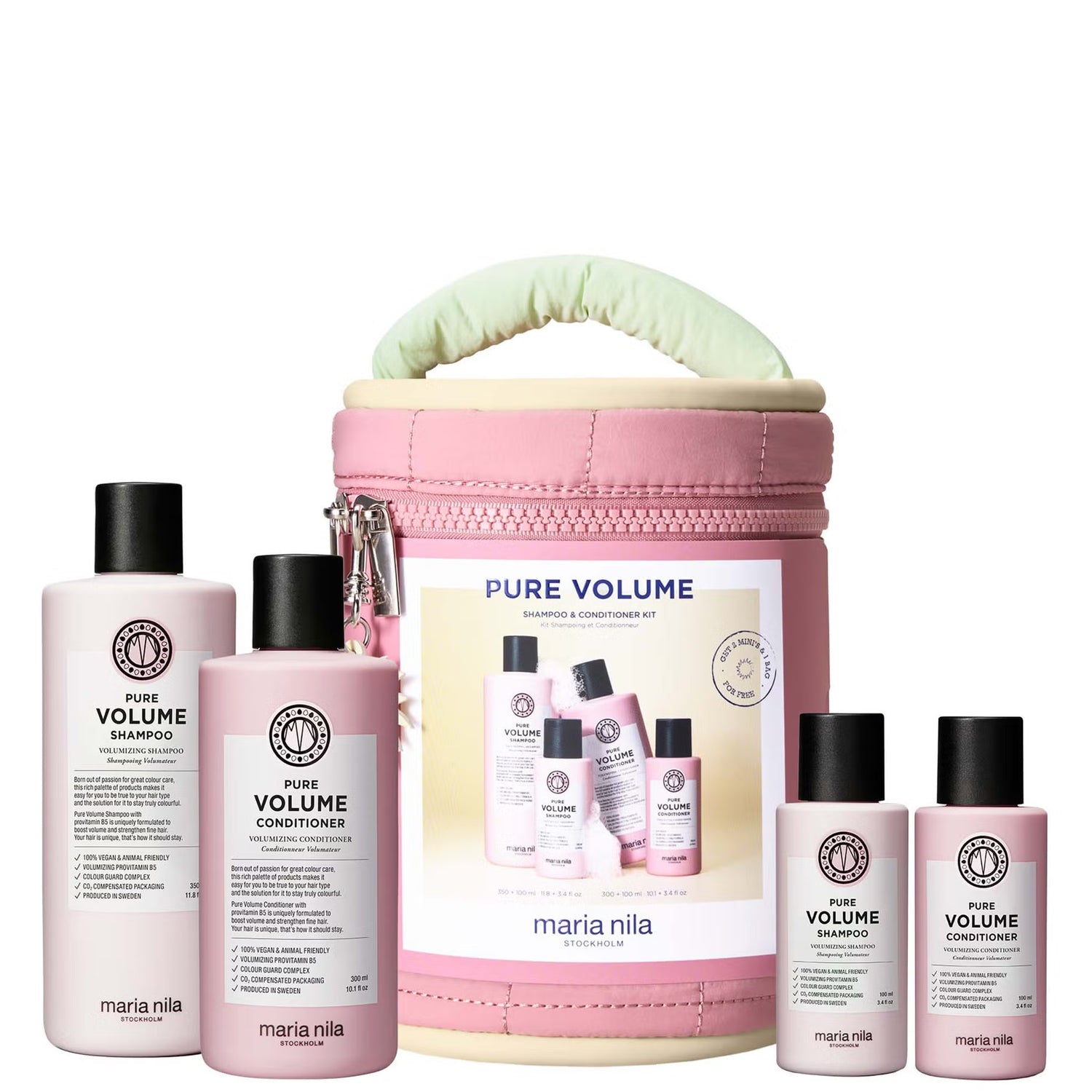 Maria Nila Beauty Bag - Pure Volume Gjafasett