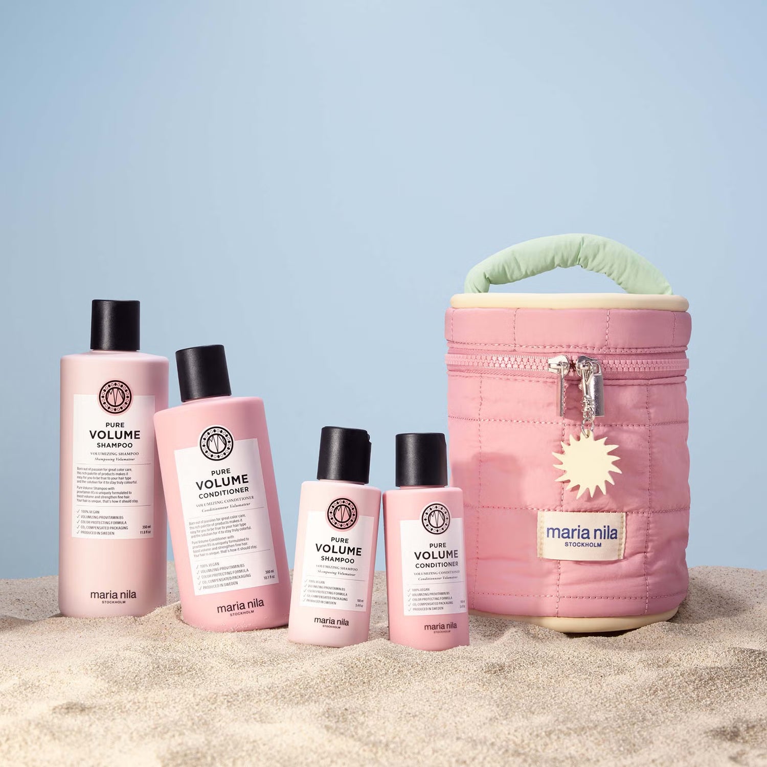 Maria Nila Beauty Bag - Pure Volume Gjafasett