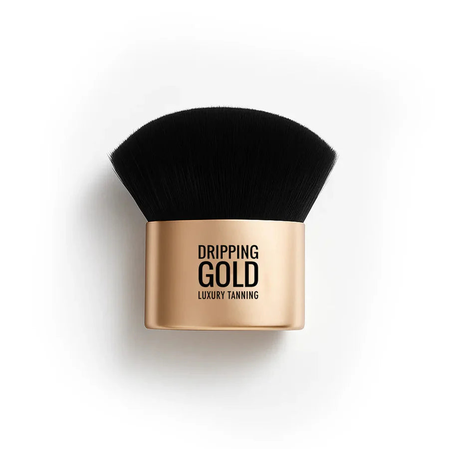 Dripping Gold Kabuki Brush - Large