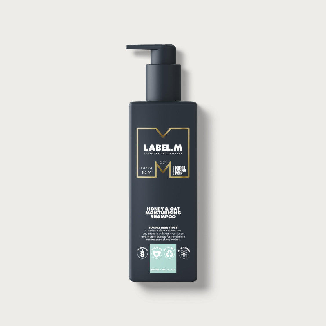 label.m Honey & Oat Moisturising Sjampó