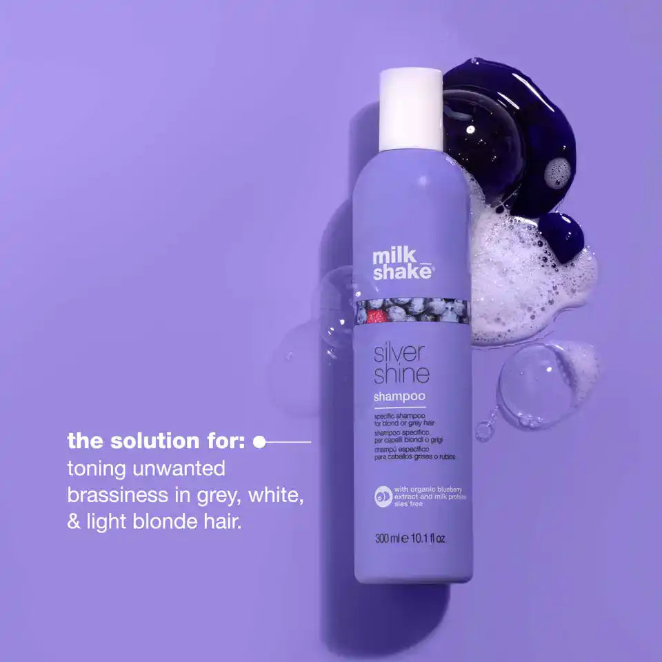 Milk Shake Silver Shine Sjampó - 300ml