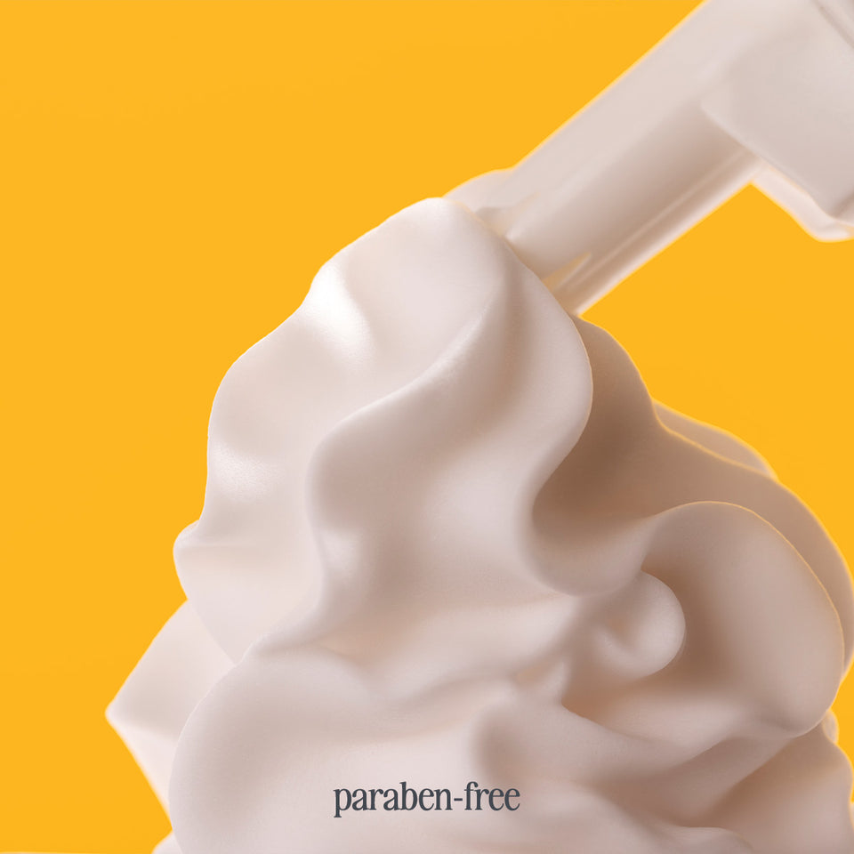 Milk shake whipped cream leave-in foam