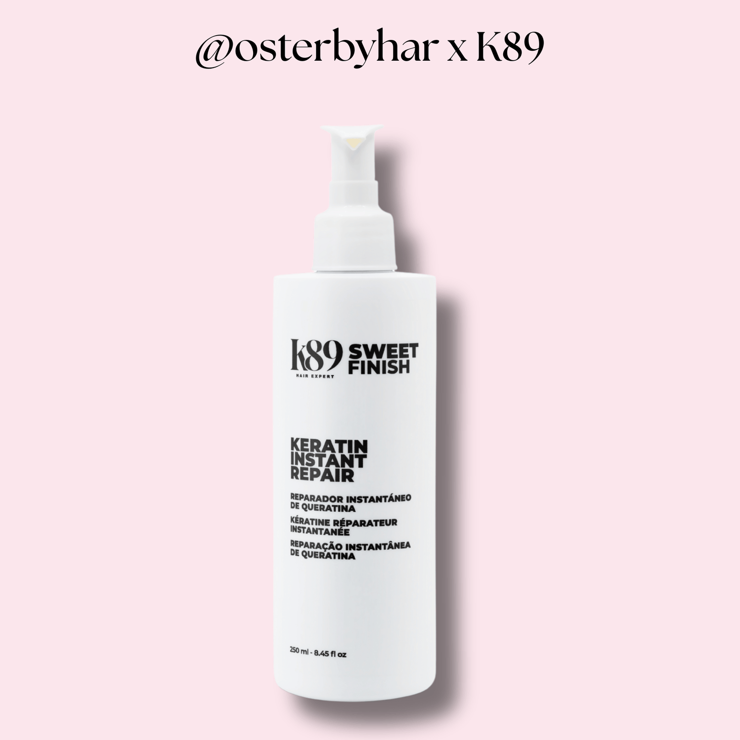 K89 Sweet Finish Keratin instant repair