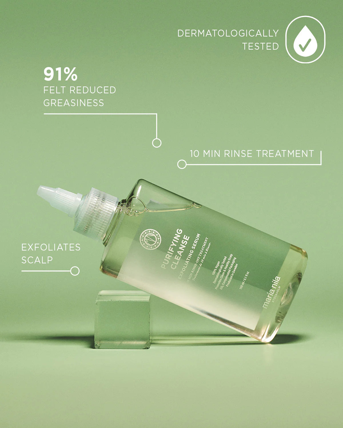 maria nila Purifying Cleanse Exfoliating Serum