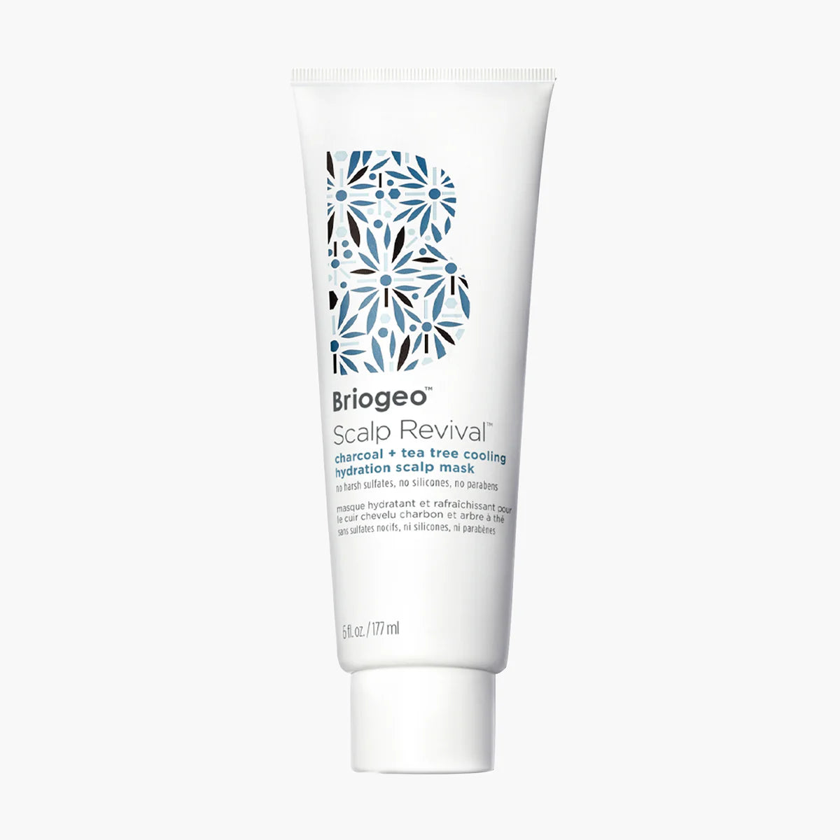 Briogeo Scalp Revival Charcoal + Tea Tree Cooling Hydration Mask for Dry, Itchy Scalp